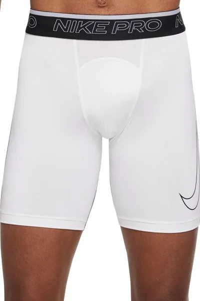 Pánské bílé kompresní šortky Cool 6''  Nike