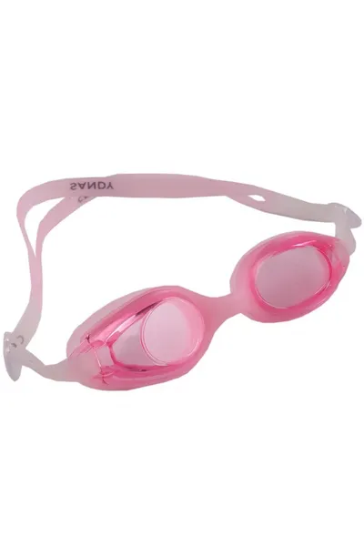 Dětské růžové plavecké brýle Sandy Crowell