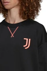 Pánská černá  mikina Juventus CNY Cre Adidas