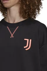 Pánská černá  mikina Juventus CNY Cre Adidas