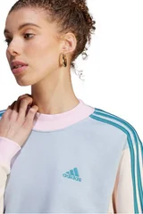 Dámská mikina Adidas Essentials Three Stripe Mid Neck Fleece