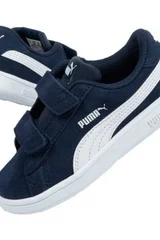 Dětské tmavě modré boty Smash v2 Puma