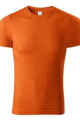 Unisex oranžové tričko Paint Malfini