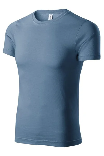 Unisex modré tričko Paint  Malfini
