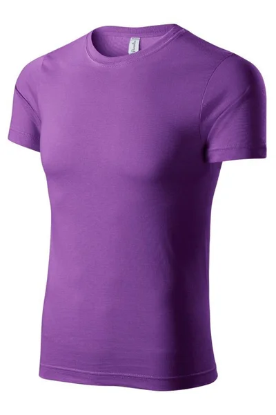 Pánské fialové tričko Paint Malfini