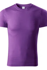 Pánské fialové tričko Paint Malfini