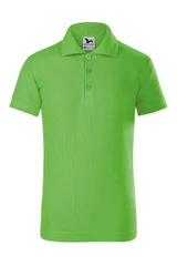 Dětské zelené polo tričko Pique Malfini