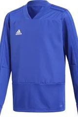 Modrá sportovní mikina Condivo Training Top ADIDAS