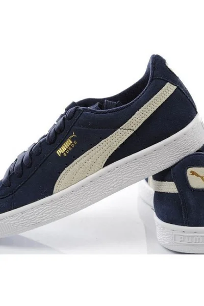 Dámské tmavě modré boty Suede Classic  Puma