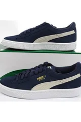 Dámské tmavě modré boty Suede Classic  Puma