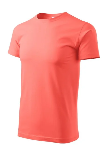 Pánské oranžové tričko Basic  Malfini