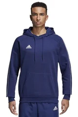 Pánská modrá fotbalová mikina Core18 Hoody  Adidas