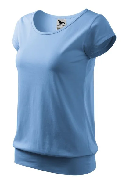 Dámské modré tričko City  Malfini
