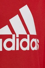 Dětská červená mikina Big Logo Swt Adidas