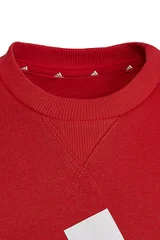 Dětská červená mikina Big Logo Swt Adidas