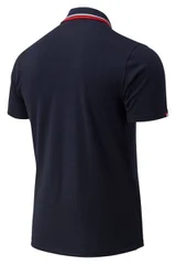 Modré pánské polo tričko New Balance Classic ECL