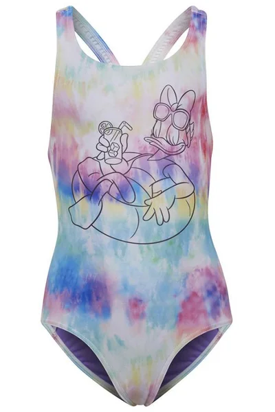 Dívčí jednodílné plavky Disney Aop Suit  Adidas