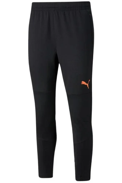 Pánské černé tréninkové kalhoty IndividualFINAL  Puma