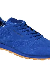 Dětské modré kožené boty Classic Leather TDC Reebok