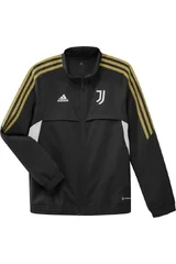 Dětská černá tréninková mikina Juventus Turín Adidas