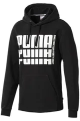 Pánská černá sportovní mikina Rebel Bold  Puma