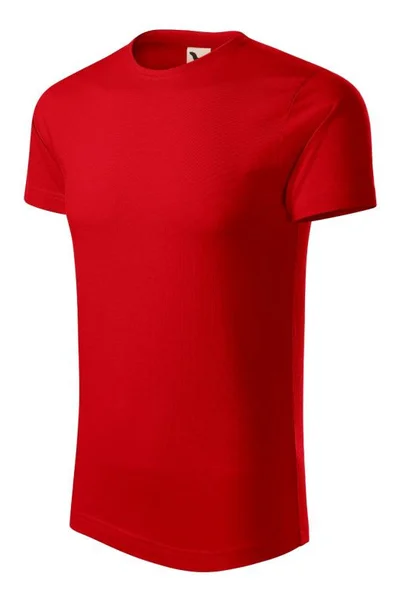Pánské červené tričko Malfini Origin (GOTS)  Malfini