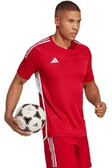 Pánský červený fotbalový dres Adidas