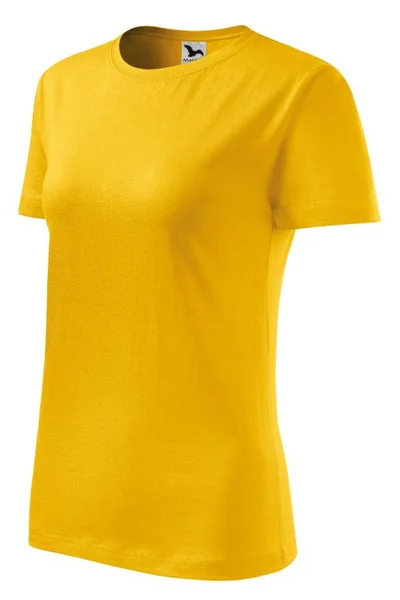 Dámské žluté tričko Sunshine Yellow  Malfini