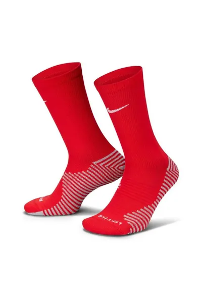 Pohodlné červené ponožky Nike s technologií Dri-Fit