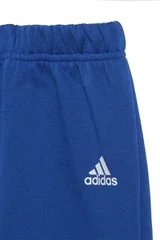 Dětská modrobílá tepláková souprava Linear Jogger Adidas