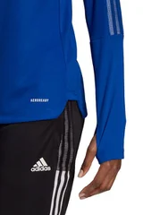 Dámská modrá fotbalová mikina Tiro Adidas