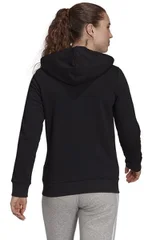 Dámská černá mikina 3 Stripes FL Full-Zip Hoodie Adidas