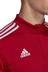 Pánská červená rychleschnoucí mikina Adidas