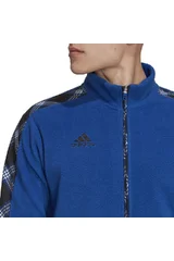 Zimní fleecová mikina Adidas se stojáčkem