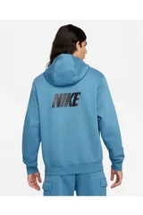 Pánská modrá mikina NSW Repeat Fleece  Nike