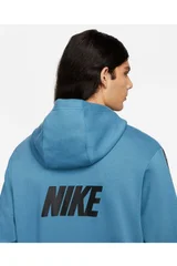 Pánská modrá mikina NSW Repeat Fleece  Nike