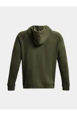 Khaki pánská klokanka s kapucí Under Armour