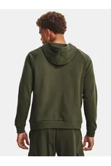 Khaki pánská klokanka s kapucí Under Armour