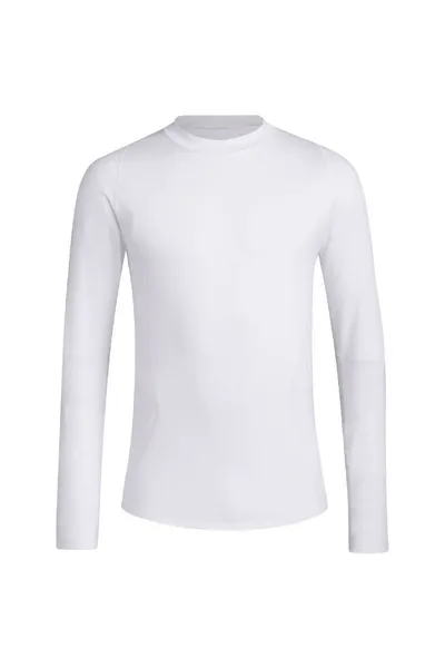 Pánské bílé tričko Techfit Cold.Rdy Long Sleeve Adidas