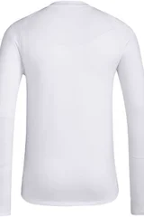 Pánské bílé tričko Techfit Cold.Rdy Long Sleeve Adidas