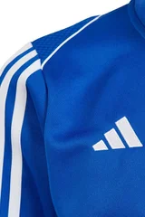 Dětská modrá mikina Tiro 23 League Training  Adidas