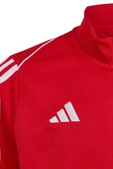 Dětská červená fotbalová mikina Tiro 23 League Training Adidas