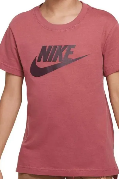 Dětské růžové funkční tričko Nike Sportswear