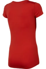 Dámské červené funkční tričko  4F