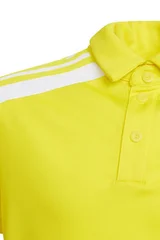 Dětské žluté polo tričko Squadra 21 Adidas