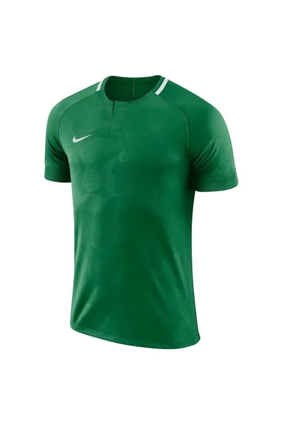 Dětské zelené fotbalové tričko Y NK Dry Chalang II JSY SS Nike