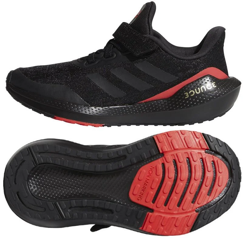 Dětské běžecké tenisky Adidas s tkaničkami a suchým zipem