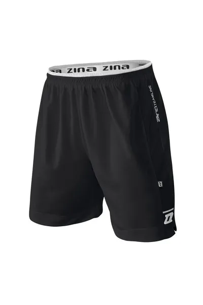Pánské černé fotbalové šortky Topaz 2.0  Zina