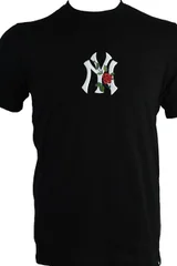 Pánské černé tričko  MLB New York Yankees Emb Backer Southside Tee