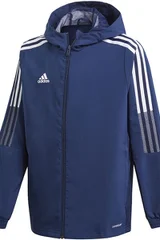 Dětská modrá větrovka Tiro 21 Windbreaker Adidas